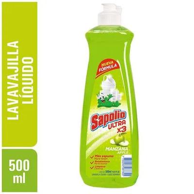 Lavavajilla Liquido Sapolio 500ML