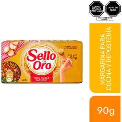 Margarina Sello de Oro Barra de 90g