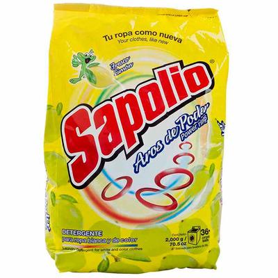 Detergente en polvo Sapolio 2kg Aroma Limon