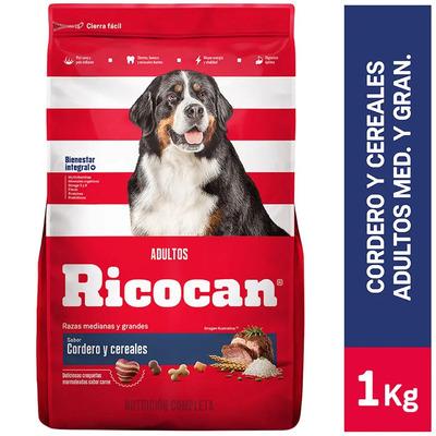 Ricocan Cordero y cereales bolsa 1kg