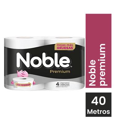 Papel Higienico Noble Negro x4