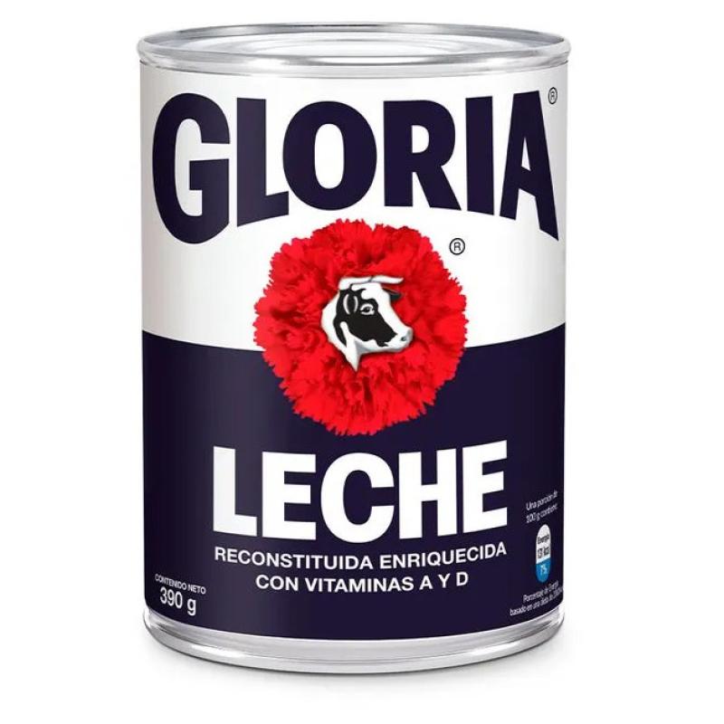 Leche GLORIA azul lata 390g