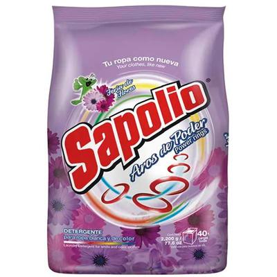 Detergente en polvo Sapolio 140GR Floral