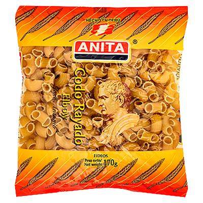Fideos Anita Codo Rayado Sopa 250g