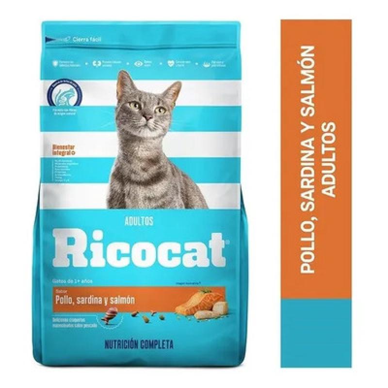 Ricocat a granel pollo sardina y salmon