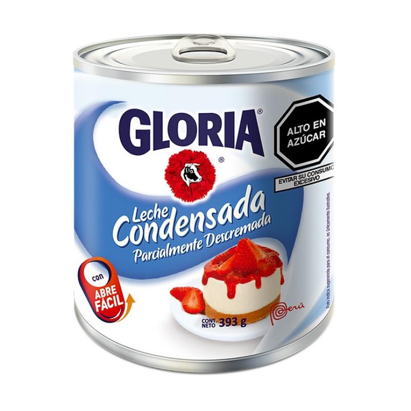 Leche condesada GLORIA lata 393g