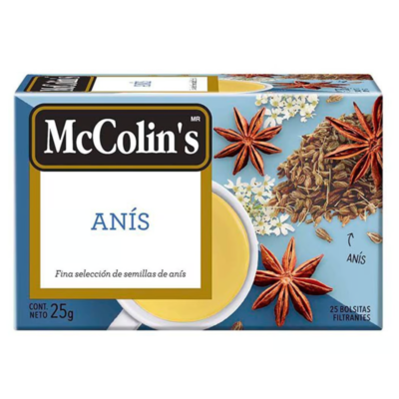 Filtrante anis MCCOLIN'S 25und