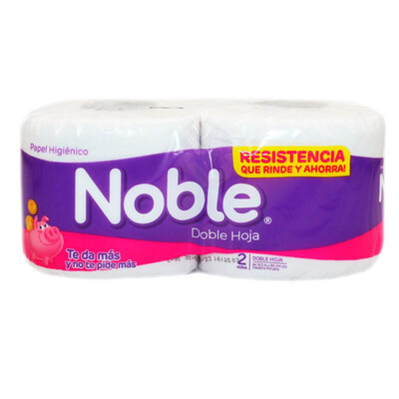 Papel Higienico Noble morado x2