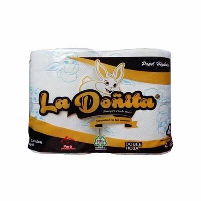 PAPEL HIGIENICO LA DOÑITA 4UND