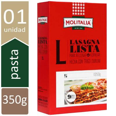 Pasta Lasagna Molitalia Caja 350g
