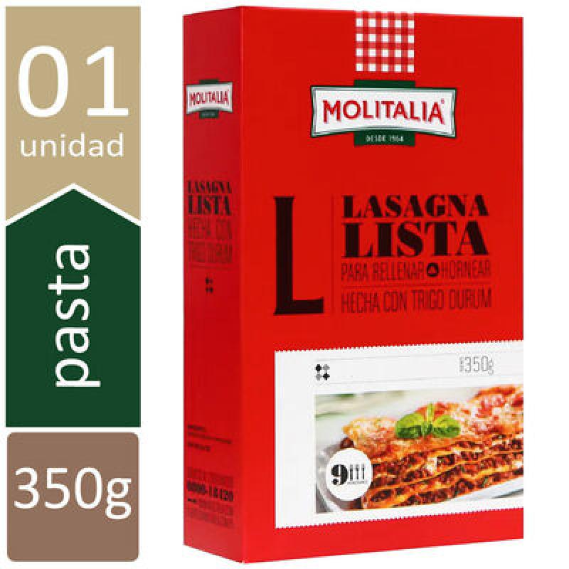 Pasta Lasagna Molitalia Caja 350g