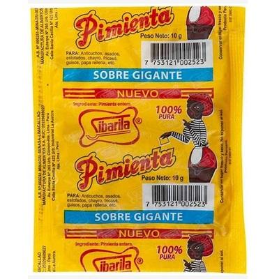 Pimienta Sibarita sobre grande